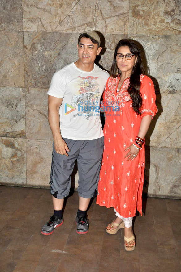 aamir khan at the special screening of mardaani 4