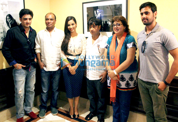 cast of the film identity card snapped promoting the film in new delhi 2