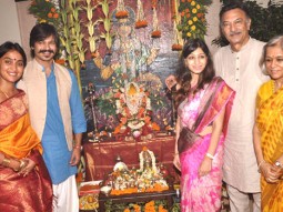 Vivek Oberoi – Sambhavana Seth At Ganpati Visarjan