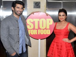 Aditya Roy Kapur & Parineeti Chopra At ‘Daawat-e-Ishq Food Yatra’ Press Meet