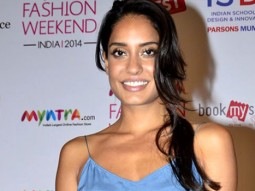 Lisa Haydon At ‘Myntra Fashion Weekend India 2014’ Press Meet