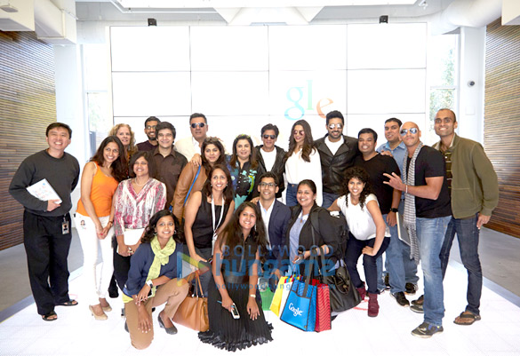 team of happy new year visits the google twitter headquarter in san jose usa 3