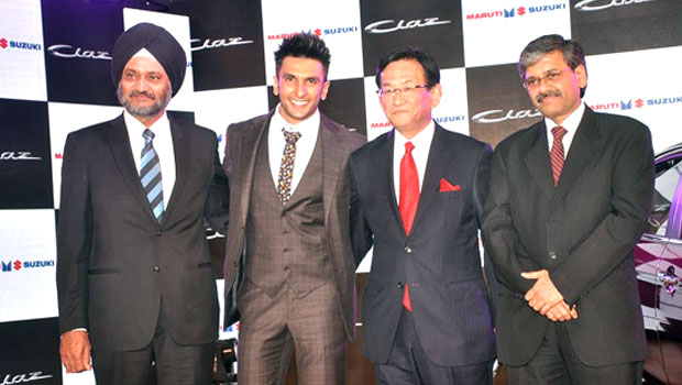 Ranveer Singh At The Launch Of ‘Maruti Ciaz’
