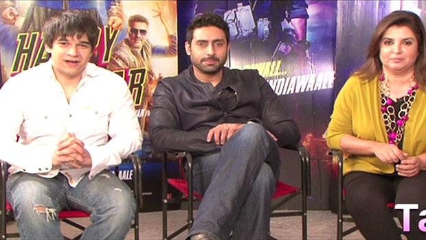 Abhishek Bachchan-Farah Khan-Vivaan Shah’s Exclusive On ‘Happy New Year’ Part 4