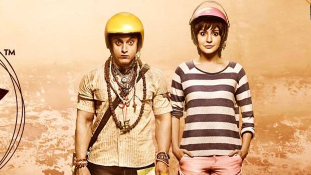 4th Motion Poster Of ‘PK’ Featuring Aamir Khan & Anushka Sharma