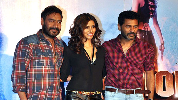 Ajay Devgn – Manasvi Mangai – Prabhu Dheva At Song Launch Of ‘Gangster Baby’
