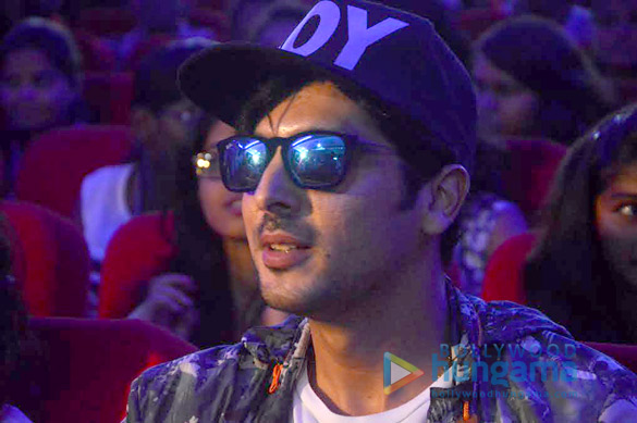 zayed khan tena desai promote sharafat gayi tel lene at sydenham college fest 8