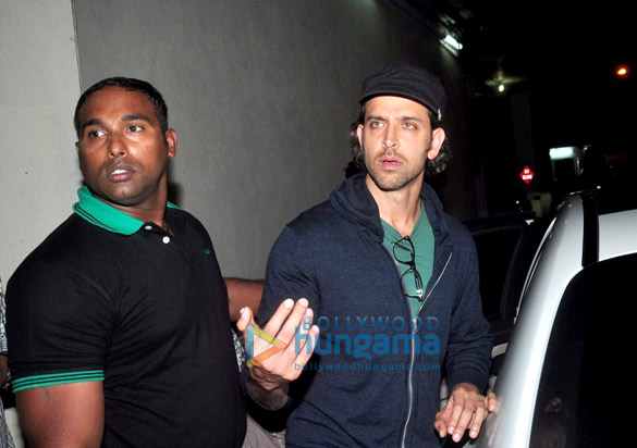 hrithik roshan zayed khan snapped with their kids at pvr post watching pk 5