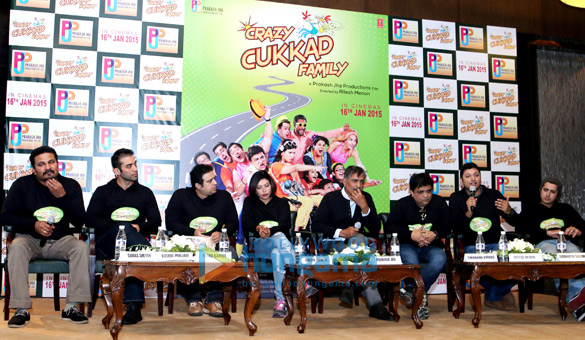 press conference of crazy cukkad family in delhi 2