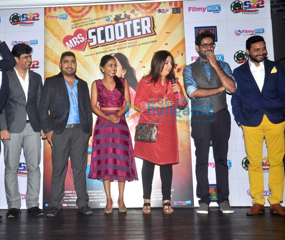 farah khan unveils the first look music of mrs scooter 4