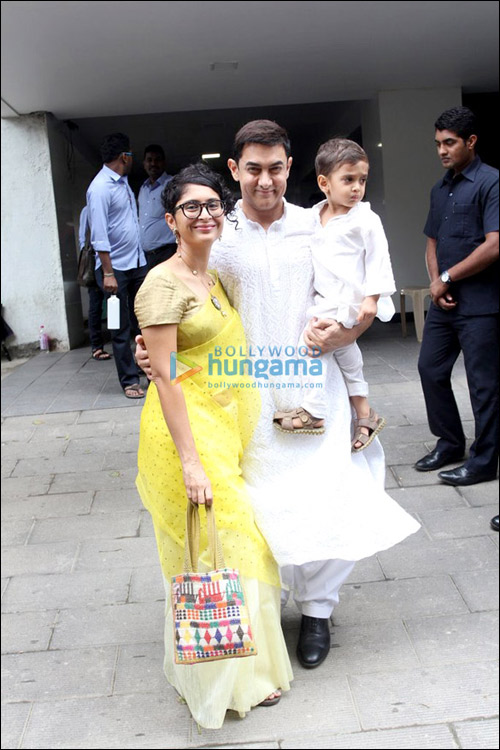 check out aamir khan celebrates eid with family 2