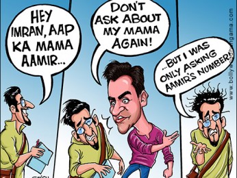 Bollywood Toons: Don’t talk about Aamir mamu Bollywood Toons: Don’t talk about Aamir mamu