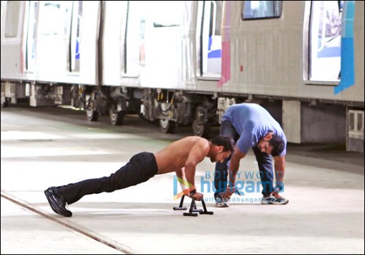 check out ajay devgns martial arts training for action jackson 4