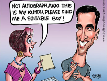 Bollywood Toons: Akshay the matchmaker Bollywood Toons: Akshay the matchmaker