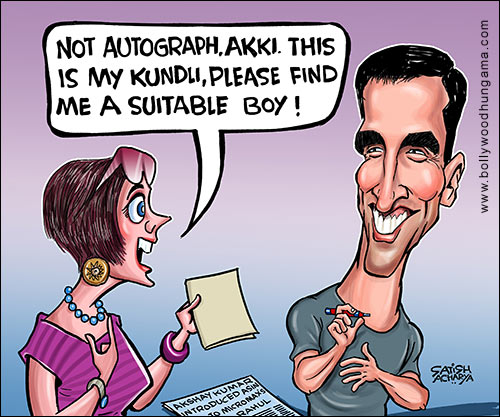 Bollywood Toons: Akshay the matchmaker