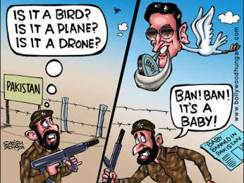 Bollywood Toons: Baby banned in Pakistan Bollywood Toons: Baby banned in Pakistan