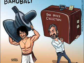Bollywood Toons: Bahubali conquers box office