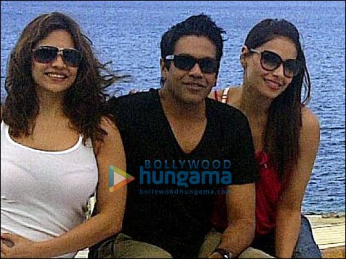 check out bipasha basu shooting for jodi breakers in greece 2