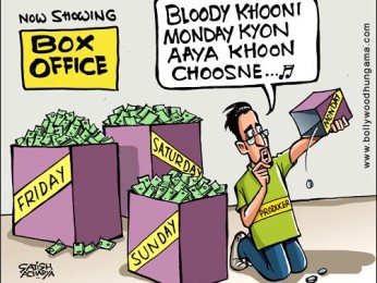 Bollywood Toons: Bloody Khooni Monday