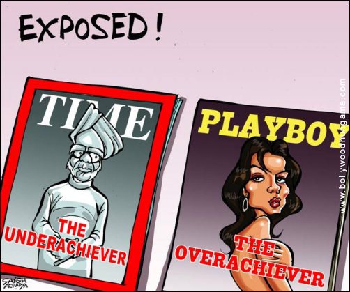 Bollywood Toons: Sherlyn – Overachiever of the Year
