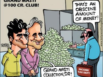 Bollywood Toons: Grand Masti’s 100 crores