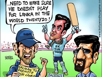 Bollywood Toons: Salman’s fastest Hundred Bollywood Toons: Salman’s fastest Hundred