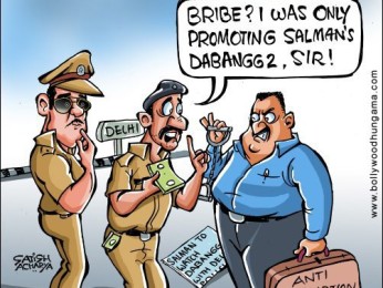 Bollywood Toons: Bribe for Dabangg 2 promotion?