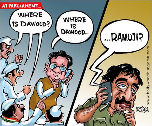 Bollywood Toons: Where is Dawood Ibrahim?