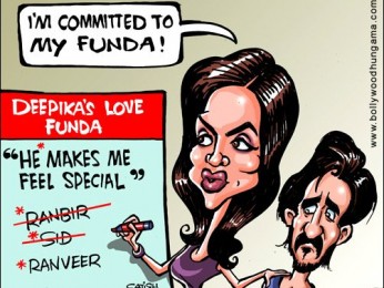 Bollywood Toons: Deepika’s love funda Bollywood Toons: Deepika’s love funda