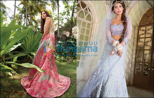 check out esha gupta features in harpers bazaar bride 4