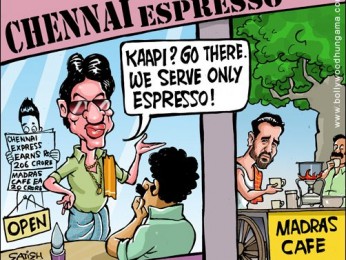 Bollywood Toons: Chennai Expresso