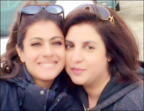 check out farah khan posts pictures with shah rukh khan and kajol 3