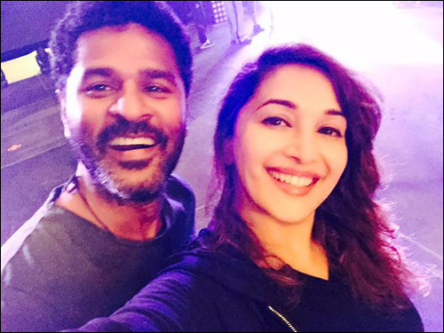 check out sonakshi sinha and madhuri dixit share moments from fusion tour 5