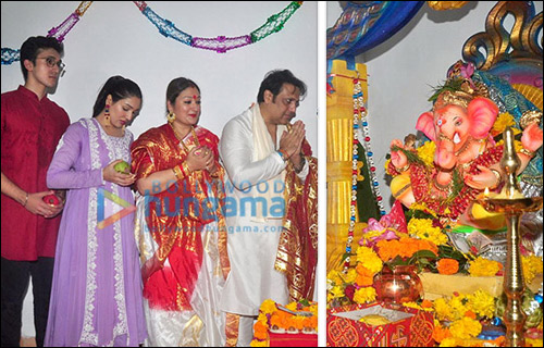 check out bollywood celebrities share pictures of ganpati celebrations 19