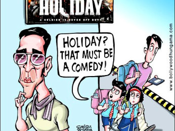 Bollywood Toons: Holiday… a comedy?
