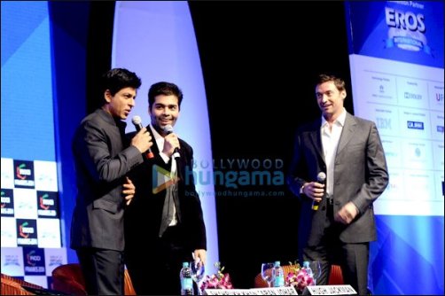 shah rukh khan and hugh jackman talk films and beyond at ficci frames 2011 4