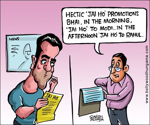 Bollywood Toons: Jai Ho Modi, Jai Ho Rahul