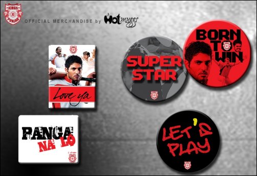 preitys kings xi punjab merchandise launched 2