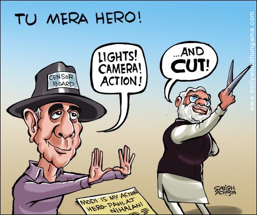 Bollywood Toons: Pahlaj Nihalani’s action hero