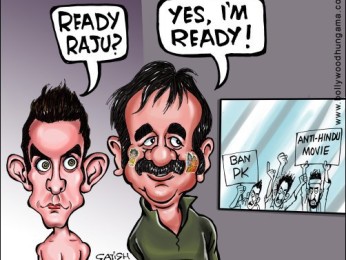 Bollywood Toons: PK under attack