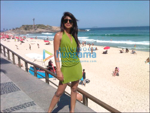 check out priyanka chopra shooting for khatron ke khiladi 3 in brazil 3