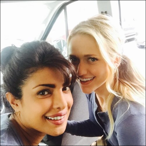 check out priyanka chopras fun moments on the sets of quantico 4