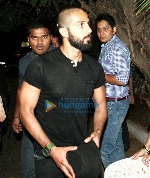check out shahid almost goes bald for haider 3