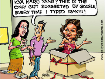 Bollywood Toons: The ‘Rakhi’ present