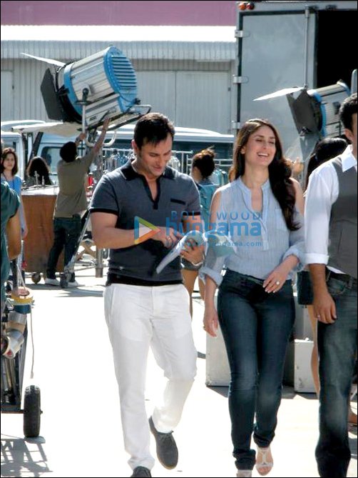saif kareena shoot for head shoulders commercial 4