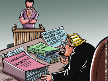 Bollywood Toons: Sallu to marry after court verdict