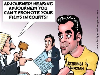 Bollywood Toons: Salman’s case hearing adjourned
