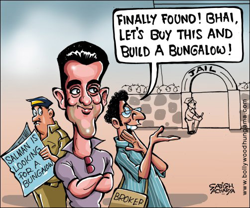 Bollywood Toons: Salman’s new bungalow