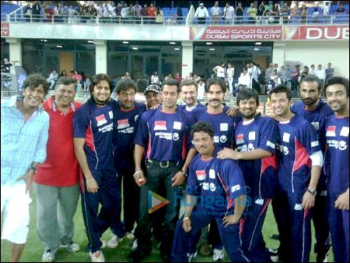 salman khans team wins charity cricket match in dubai 2
