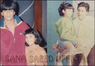 flashback sana saeed on sets of kuch kuch hota hai 4